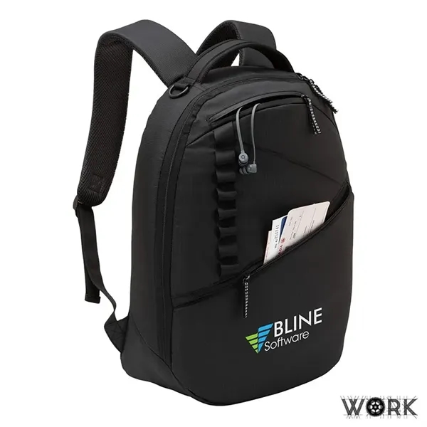 WORK® Birmingham RPET Backpack - WORK® Birmingham RPET Backpack - Image 3 of 10