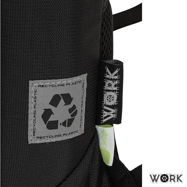 WORK® Birmingham RPET Backpack - WORK® Birmingham RPET Backpack - Image 7 of 10