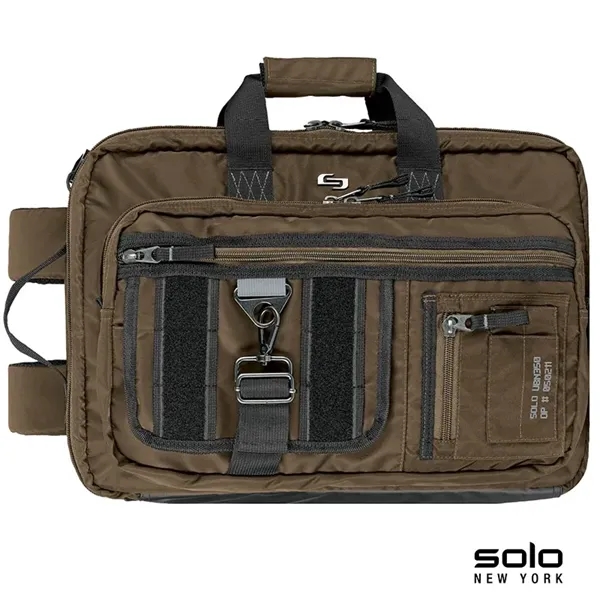 Solo New York Zone Briefcase Backpack Hybrid - Solo New York Zone Briefcase Backpack Hybrid - Image 2 of 13