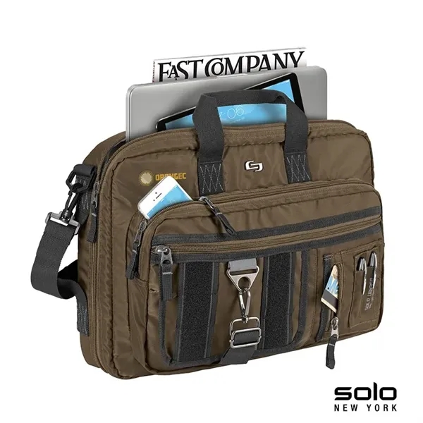 Solo New York Zone Briefcase Backpack Hybrid - Solo New York Zone Briefcase Backpack Hybrid - Image 3 of 13