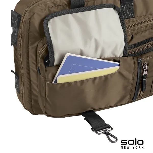 Solo New York Zone Briefcase Backpack Hybrid - Solo New York Zone Briefcase Backpack Hybrid - Image 7 of 13