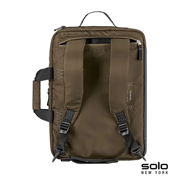 Solo New York Zone Briefcase Backpack Hybrid - Solo New York Zone Briefcase Backpack Hybrid - Image 10 of 13