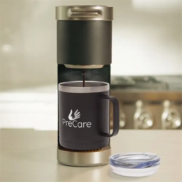 Camper 14 oz. Double Wall, Vacuum Mug w/ Copper Lining - Camper 14 oz. Double Wall, Vacuum Mug w/ Copper Lining - Image 3 of 14