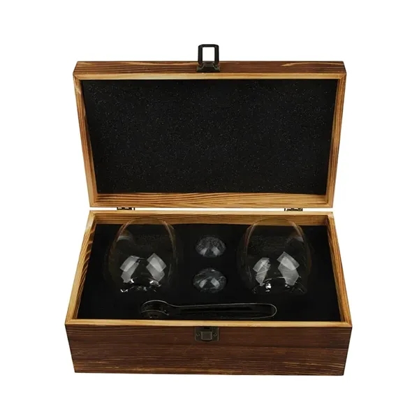 Nicolas 5-Piece Rolling Whiskey Glasses Set - Nicolas 5-Piece Rolling Whiskey Glasses Set - Image 4 of 9