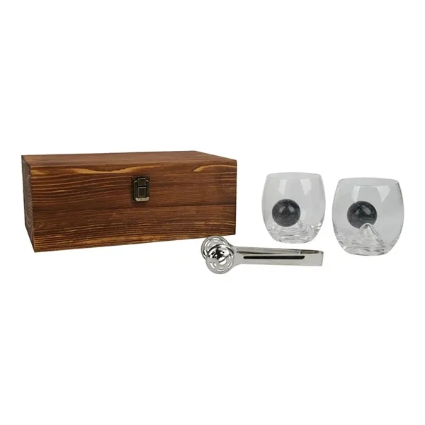 Nicolas 5-Piece Rolling Whiskey Glasses Set - Nicolas 5-Piece Rolling Whiskey Glasses Set - Image 7 of 9