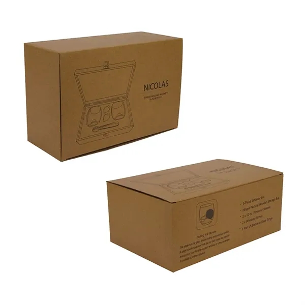 Nicolas 5-Piece Rolling Whiskey Glasses Set - Nicolas 5-Piece Rolling Whiskey Glasses Set - Image 8 of 9
