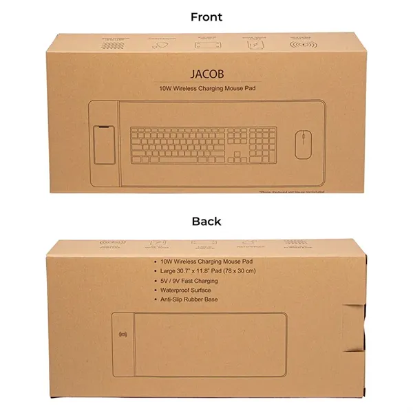 Jacob Wireless Charging Mouse Pad - Jacob Wireless Charging Mouse Pad - Image 7 of 8