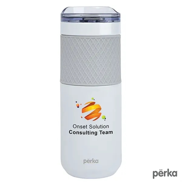 Perka® Avery 17 oz. Double Wall, Stainless Steel Tumbler - Perka® Avery 17 oz. Double Wall, Stainless Steel Tumbler - Image 8 of 13