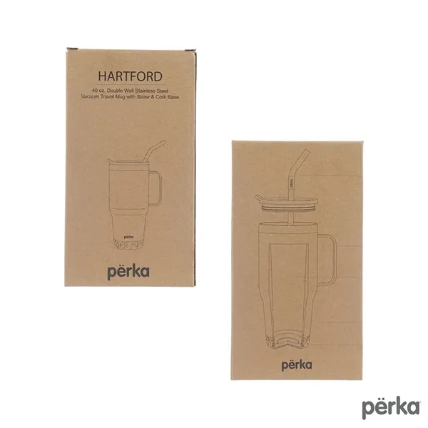 Perka® Hartford 40 oz. Double Wall, Stainless Steel Trave... - Perka® Hartford 40 oz. Double Wall, Stainless Steel Trave... - Image 10 of 11