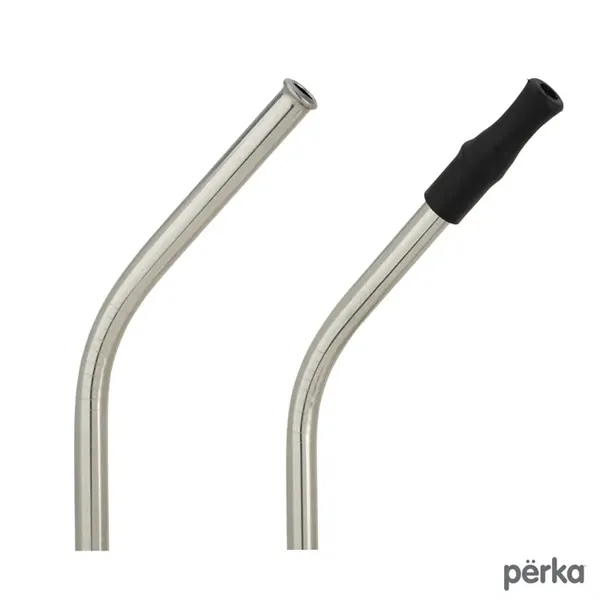 Perka® Castellana 6-Piece Steel Straw & Utensil Set - Perka® Castellana 6-Piece Steel Straw & Utensil Set - Image 6 of 13