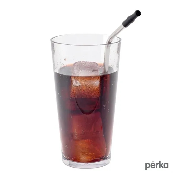 Perka® Castellana 6-Piece Steel Straw & Utensil Set - Perka® Castellana 6-Piece Steel Straw & Utensil Set - Image 12 of 13