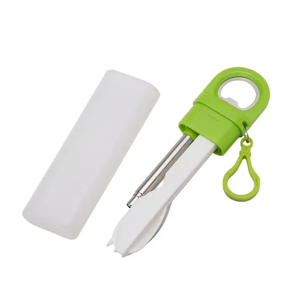 Griffith 3-in-1 Metal Straw, Cutlery Set & Bottle Opener - Griffith 3-in-1 Metal Straw, Cutlery Set & Bottle Opener - Image 15 of 40