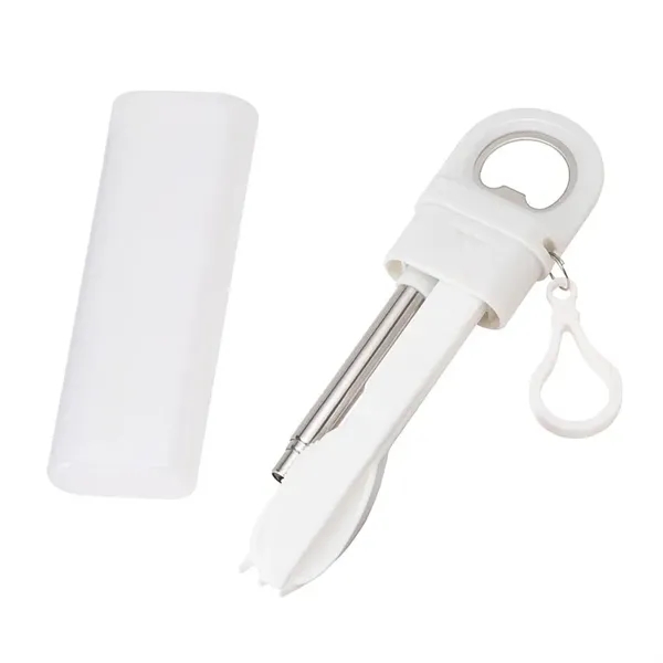 Griffith 3-in-1 Metal Straw, Cutlery Set & Bottle Opener - Griffith 3-in-1 Metal Straw, Cutlery Set & Bottle Opener - Image 36 of 40