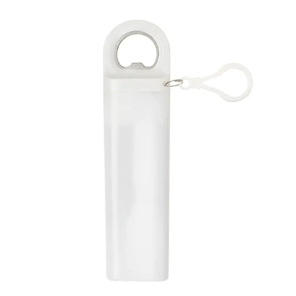 Griffith 3-in-1 Metal Straw, Cutlery Set & Bottle Opener - Griffith 3-in-1 Metal Straw, Cutlery Set & Bottle Opener - Image 40 of 40