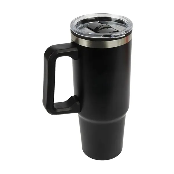 Zane 30 oz. Steel/PP Liner Travel Mug - Zane 30 oz. Steel/PP Liner Travel Mug - Image 4 of 48
