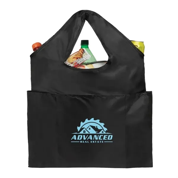 Notting Hill Recycled RPET Grocery Tote Bag - Notting Hill Recycled RPET Grocery Tote Bag - Image 4 of 16
