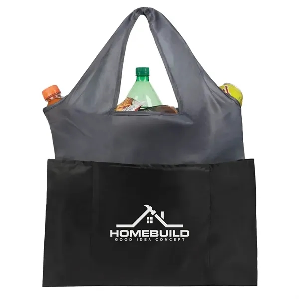 Notting Hill Recycled RPET Grocery Tote Bag - Notting Hill Recycled RPET Grocery Tote Bag - Image 11 of 16
