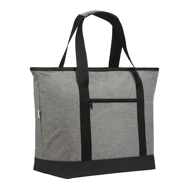 Shoreline RPET 24-Can Cooler Tote Bag - Shoreline RPET 24-Can Cooler Tote Bag - Image 10 of 21