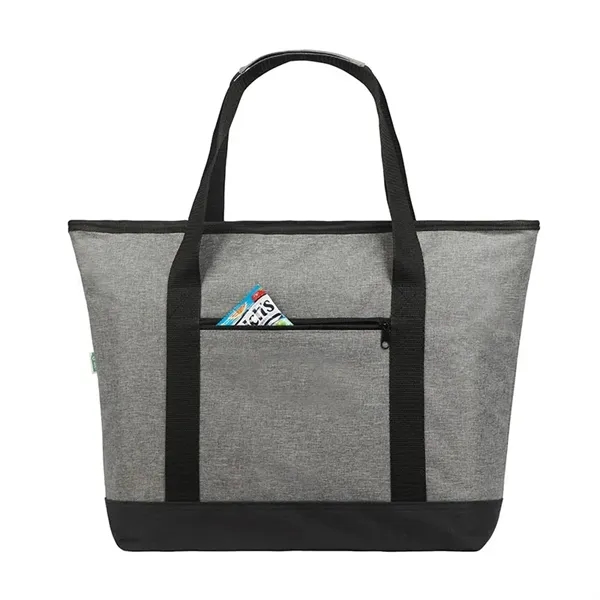 Shoreline RPET 24-Can Cooler Tote Bag - Shoreline RPET 24-Can Cooler Tote Bag - Image 12 of 21
