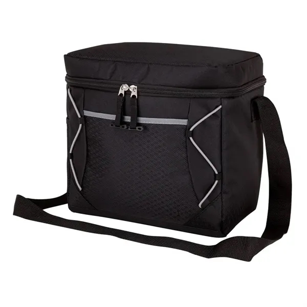 Monterey 16-Can Cooler Bag with Diamond 420D - Monterey 16-Can Cooler Bag with Diamond 420D - Image 4 of 6