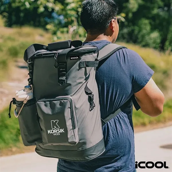 iCOOL® Paradise Backpack Cooler - iCOOL® Paradise Backpack Cooler - Image 8 of 10