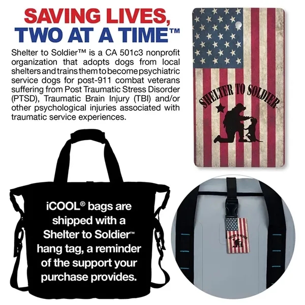 iCOOL® Paradise Backpack Cooler - iCOOL® Paradise Backpack Cooler - Image 9 of 10