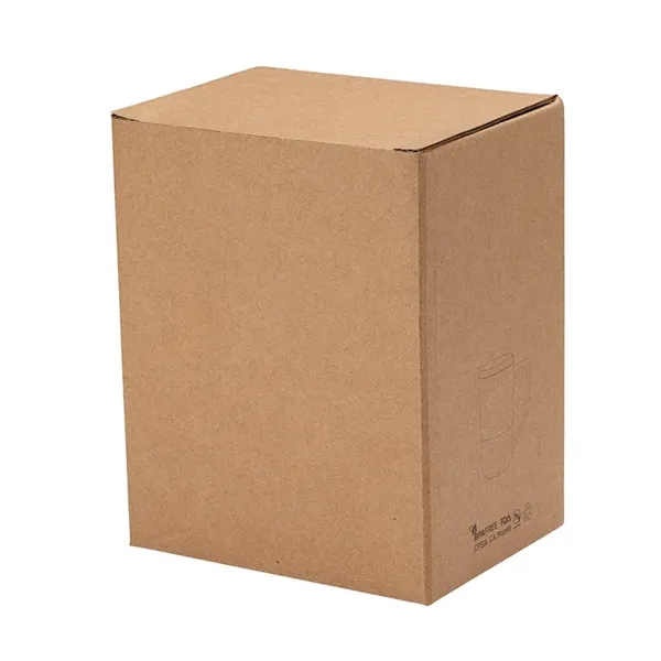 Mogiana 15 oz. Two-Tone Ceramic Mug w/ Wood Lid - Mogiana 15 oz. Two-Tone Ceramic Mug w/ Wood Lid - Image 12 of 14