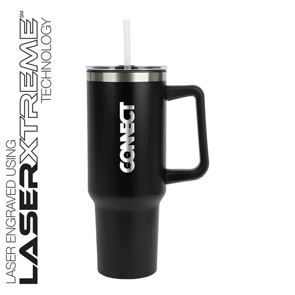 Izzy 40 oz. Steel/PP Liner Travel Mug - Izzy 40 oz. Steel/PP Liner Travel Mug - Image 21 of 99