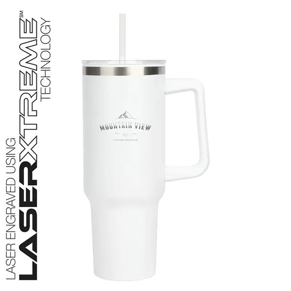 Izzy 40 oz. Steel/PP Liner Travel Mug - Izzy 40 oz. Steel/PP Liner Travel Mug - Image 77 of 99