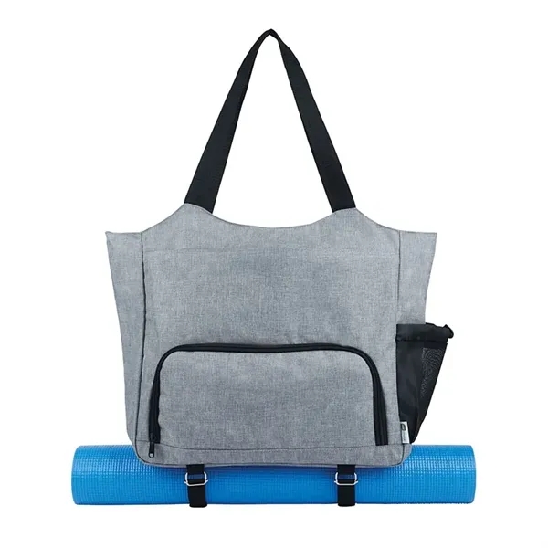 Tranquil RPET Yoga Tote - Tranquil RPET Yoga Tote - Image 2 of 6