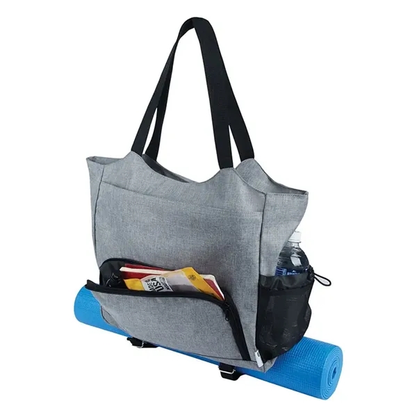 Tranquil RPET Yoga Tote - Tranquil RPET Yoga Tote - Image 3 of 6
