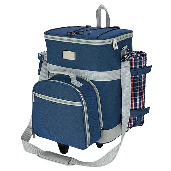 Haywood 4 Person Trolley Picnic Bag - Haywood 4 Person Trolley Picnic Bag - Image 6 of 9