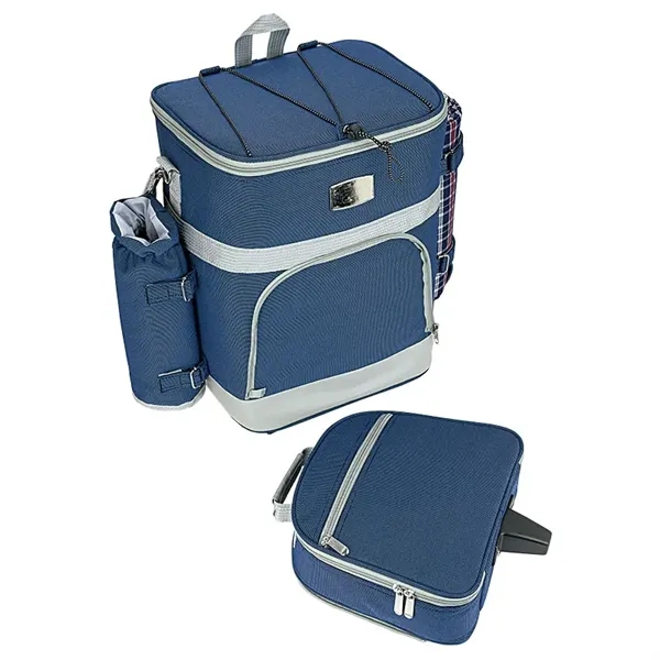 Haywood 4 Person Trolley Picnic Bag - Haywood 4 Person Trolley Picnic Bag - Image 8 of 9