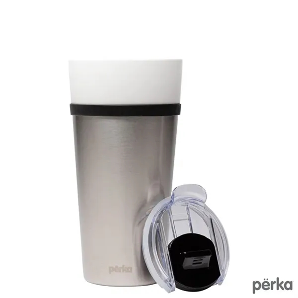 Perka® Linden 14 oz. Double Wall Ceramic Tumbler w/ Stain... - Perka® Linden 14 oz. Double Wall Ceramic Tumbler w/ Stain... - Image 12 of 18