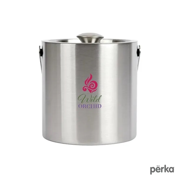 Perka® Quinton 1.3L Double Wall, Stainless Steel Ice Bucket - Perka® Quinton 1.3L Double Wall, Stainless Steel Ice Bucket - Image 1 of 8