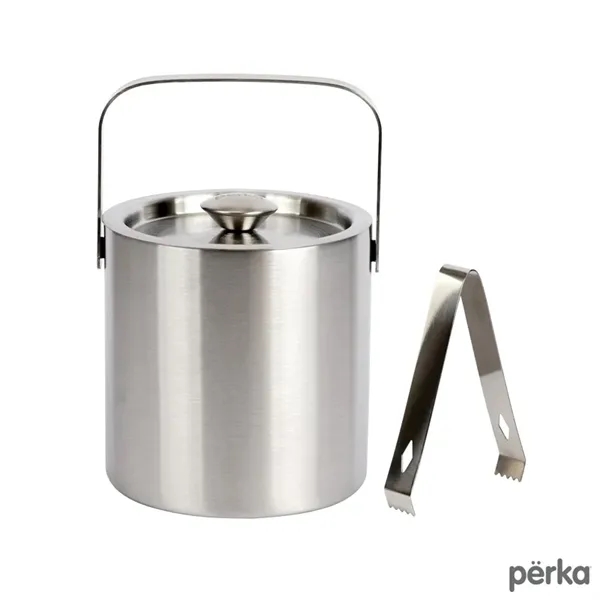 Perka® Quinton 1.3L Double Wall, Stainless Steel Ice Bucket - Perka® Quinton 1.3L Double Wall, Stainless Steel Ice Bucket - Image 2 of 8