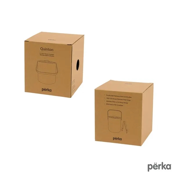Perka® Quinton 1.3L Double Wall, Stainless Steel Ice Bucket - Perka® Quinton 1.3L Double Wall, Stainless Steel Ice Bucket - Image 6 of 8