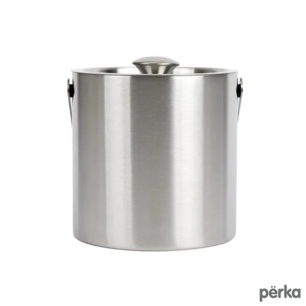 Perka® Quinton 1.3L Double Wall, Stainless Steel Ice Bucket - Perka® Quinton 1.3L Double Wall, Stainless Steel Ice Bucket - Image 8 of 8