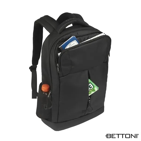Bettoni® Moda Milano RPET Backpack - Bettoni® Moda Milano RPET Backpack - Image 3 of 11