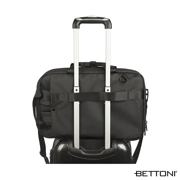 Bettoni® Moda Milano RPET Backpack Overnighter - Bettoni® Moda Milano RPET Backpack Overnighter - Image 6 of 12
