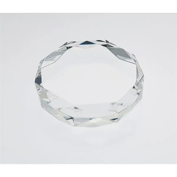 Rimini Gem Cut Crystal Paperweight - Rimini Gem Cut Crystal Paperweight - Image 7 of 7