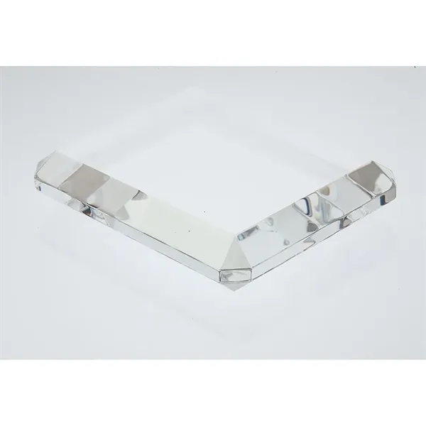 Prato Rectangle Crystal Paperweight - Prato Rectangle Crystal Paperweight - Image 3 of 6