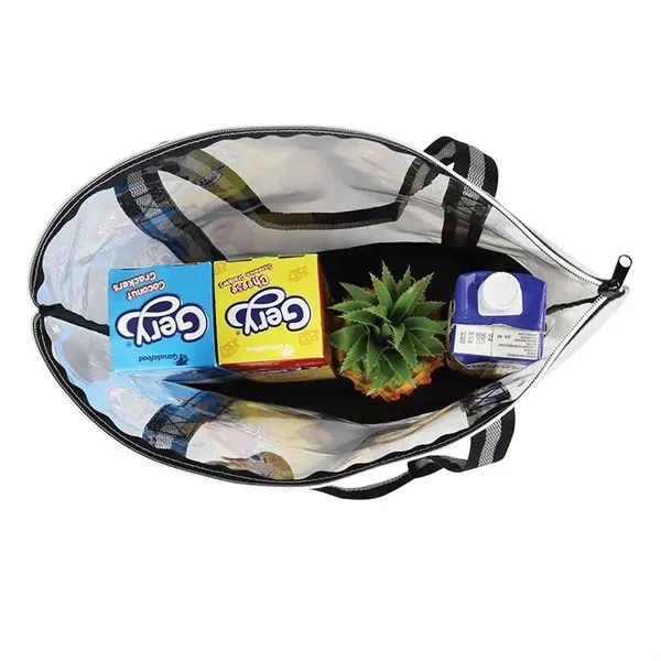 Capitola Clear TPU Zippered Tote - Capitola Clear TPU Zippered Tote - Image 5 of 8