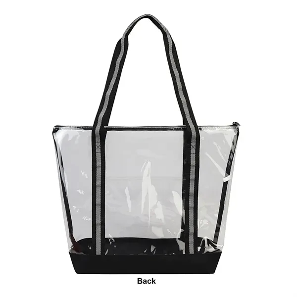 Capitola Clear TPU Zippered Tote - Capitola Clear TPU Zippered Tote - Image 7 of 8