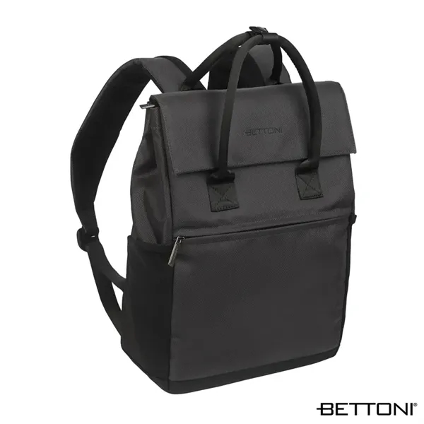 Bettoni® Classico RPET Handled Backpack - Bettoni® Classico RPET Handled Backpack - Image 3 of 6