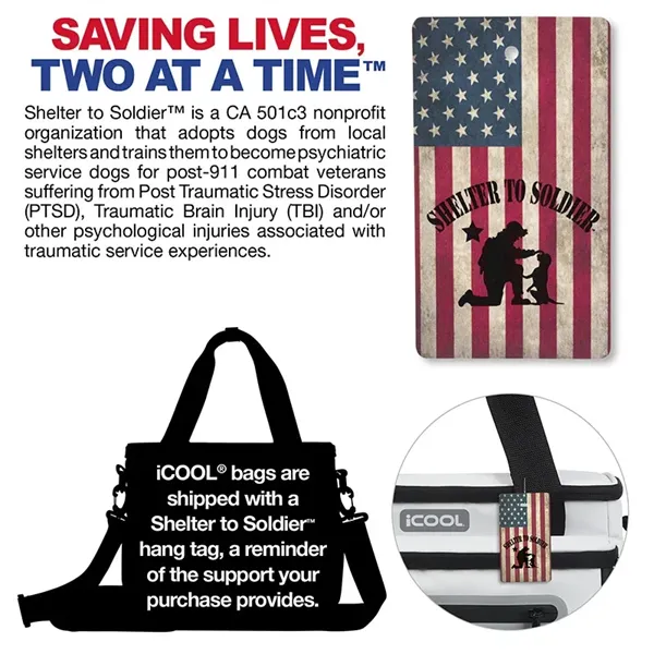 iCOOL® Vail 24-Can Cooler Bag - iCOOL® Vail 24-Can Cooler Bag - Image 12 of 20