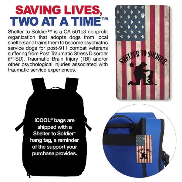 iCOOL® Vail 20-Can Cooler Backpack - iCOOL® Vail 20-Can Cooler Backpack - Image 19 of 20