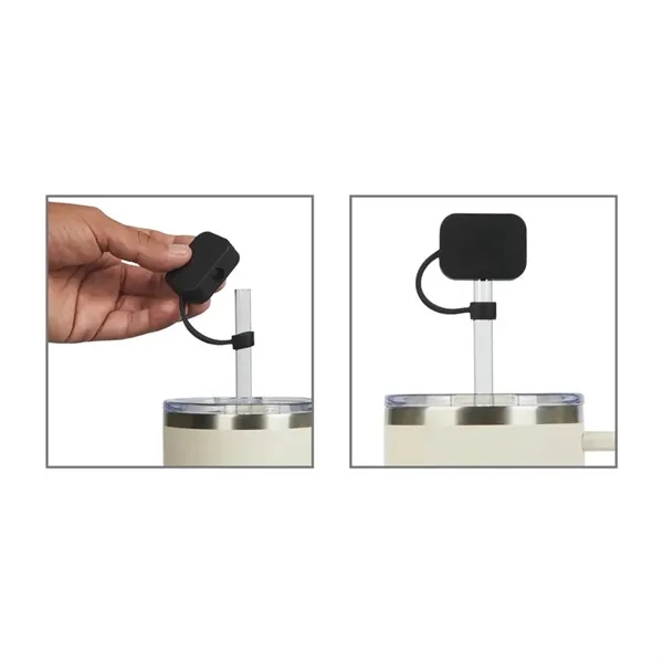 Morey Silicone Straw Topper - Morey Silicone Straw Topper - Image 6 of 36