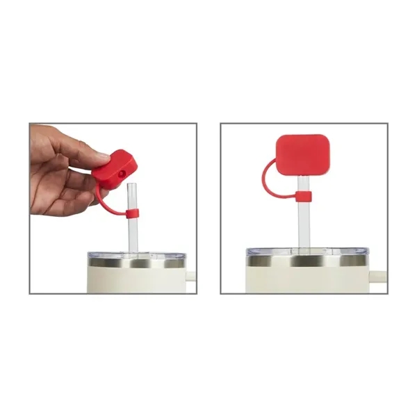 Morey Silicone Straw Topper - Morey Silicone Straw Topper - Image 24 of 36