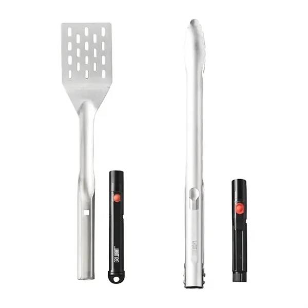 Grillight® Premium Stainless Steel LED Grill Set - Grillight® Premium Stainless Steel LED Grill Set - Image 3 of 7